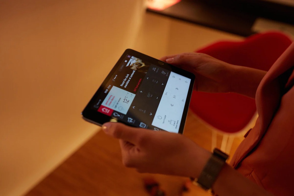 CitizenM New York Bowery Hotel Tablet Controlling The Room