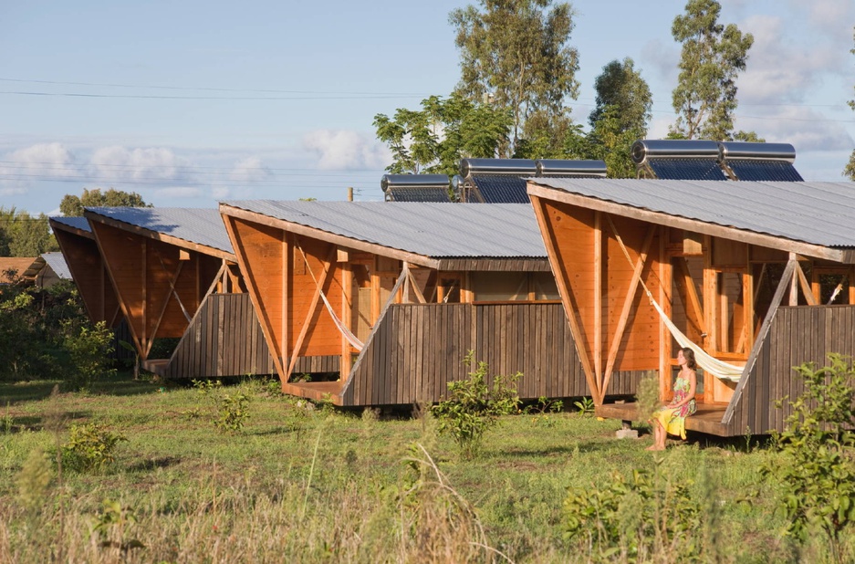 Morerava Cottages bungalow terraces with hammocks