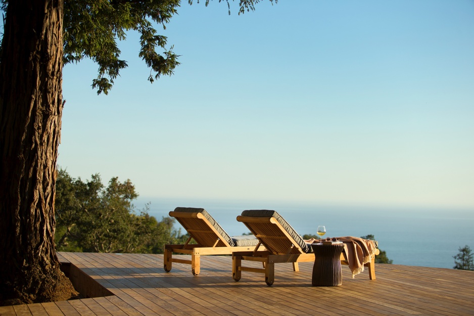 Ventana Big Sur Spa Deck Chairs