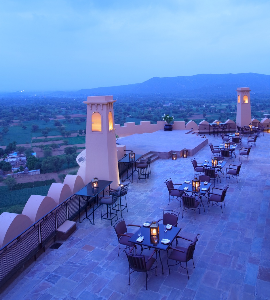 Alila Fort Bishangarh Rooftop Nazara Restaurant