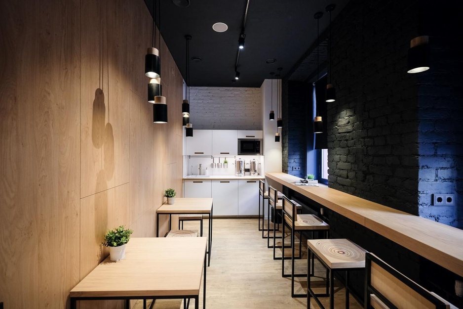 inBox Capsule Hotel kitchen