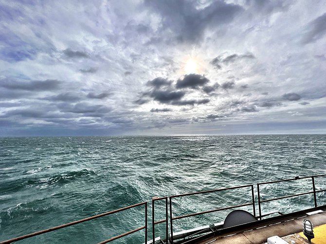 Frying Pan Tower Rooftop Overlooking the Atlantic Ocean