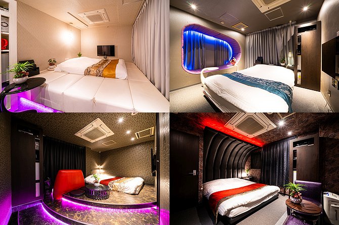 Japanese Love Hotel Rooms - Hotel Edoyado