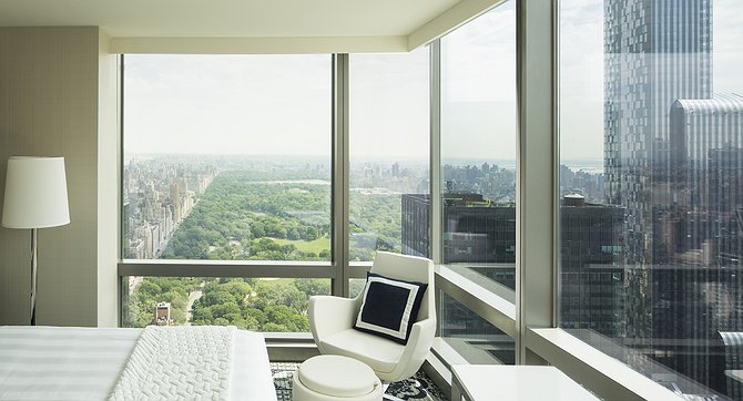 Residence Inn New York Manhattan Central Park - King Studio Central Park View Desk