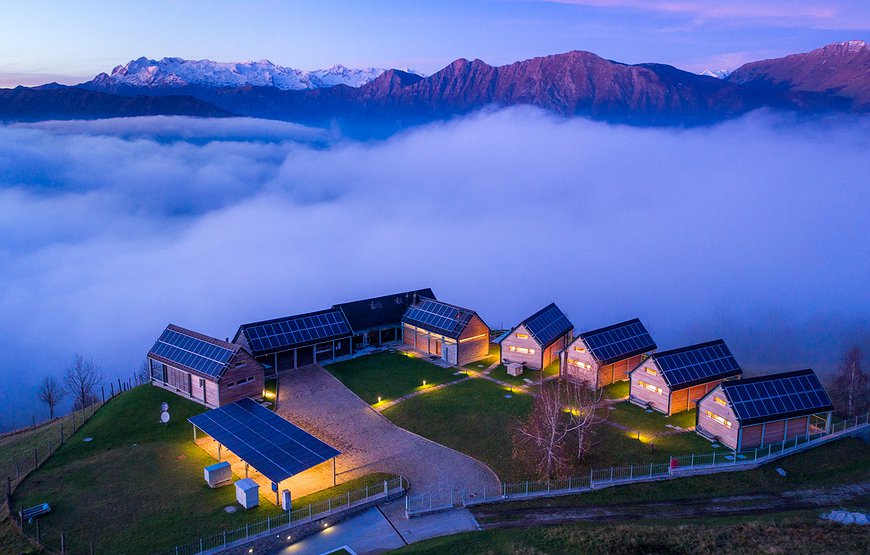 Chalets Nebesa - Insane Panorama in the Julian Alps of Slovenia