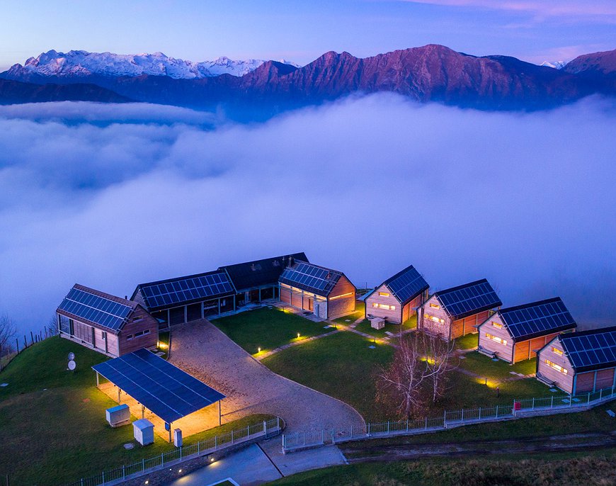 Chalets Nebesa - Insane Panorama in the Julian Alps of Slovenia