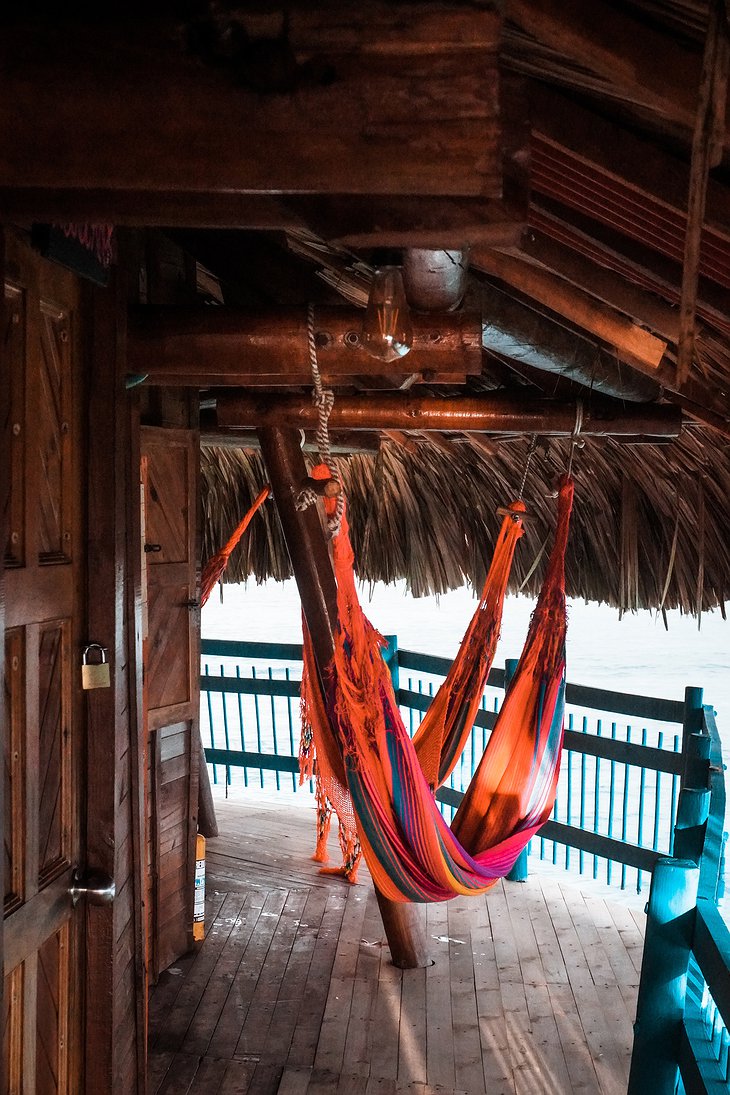 Casa en el Agua Sleep in a Hammock