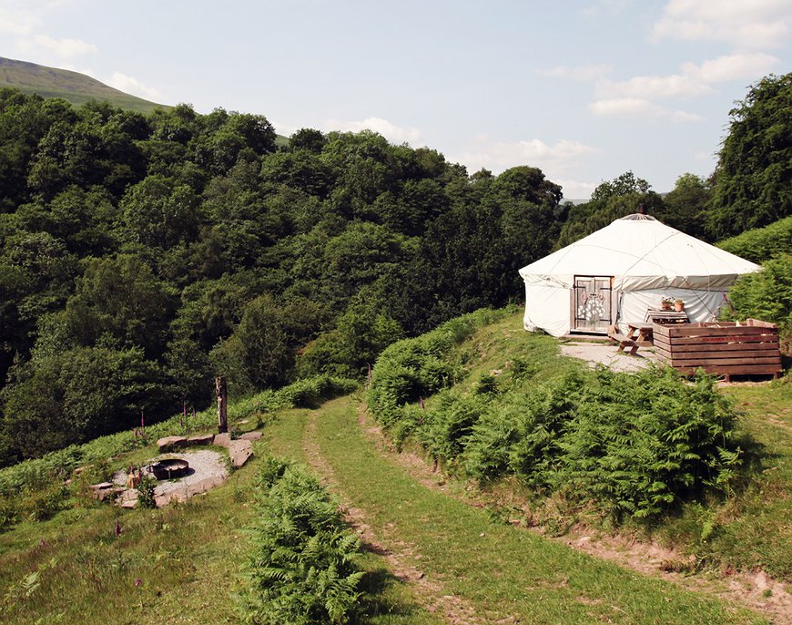 Black Mountains Yurt - Traditional Eco-Living In Wales