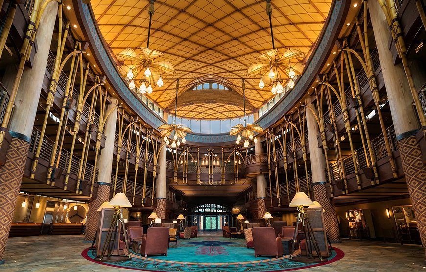 Disney Explorers Lodge - 1920s Adventure-Themed Hotel in Hong Kong's Disneyland