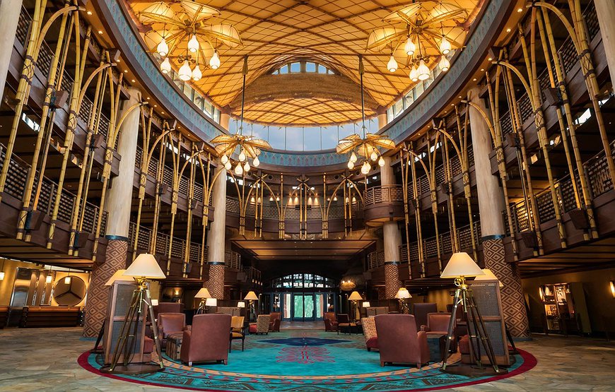 Disney Explorers Lodge - 1920s Adventure-Themed Hotel in Hong Kong's Disneyland