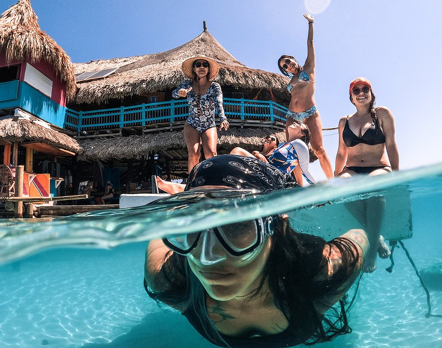 Casa en el Agua - The Party House in the Middle of the Carribbean Sea