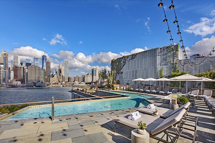 1 Hotel Brooklyn Bridge Hotel Rooftop Pool