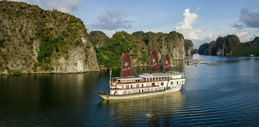 Heritage Line Ylang Ship - Luxurious Cruise in Vietnam's Lan Ha Bay