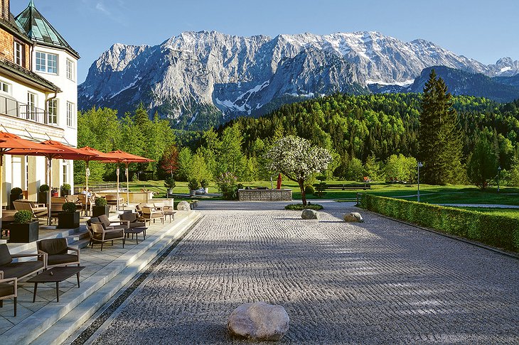 Schloss Elmau Hideway Terrace