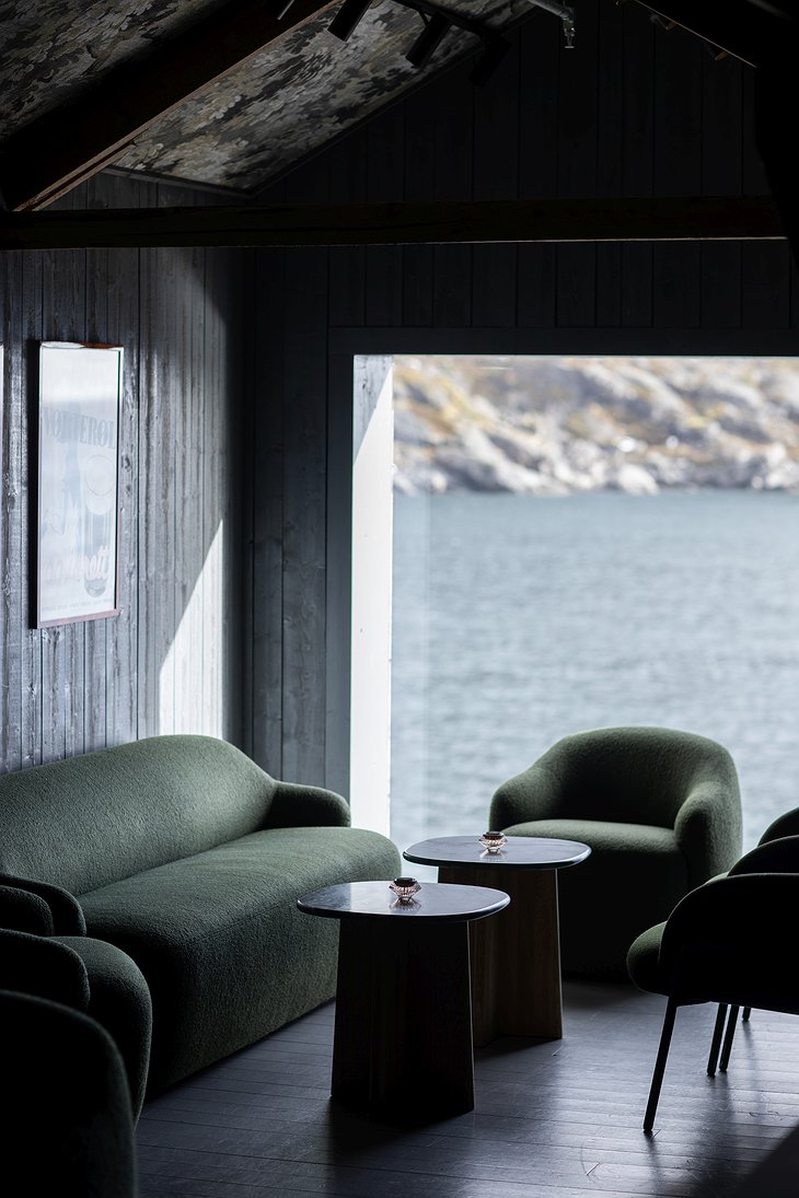 Nusfjord Arctic Resort Loftet Lounge