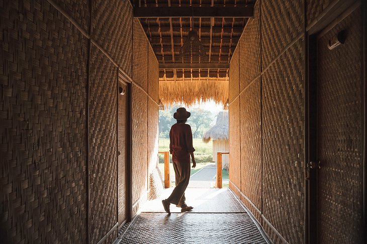 Lisu Lodge Bamboo Corridor