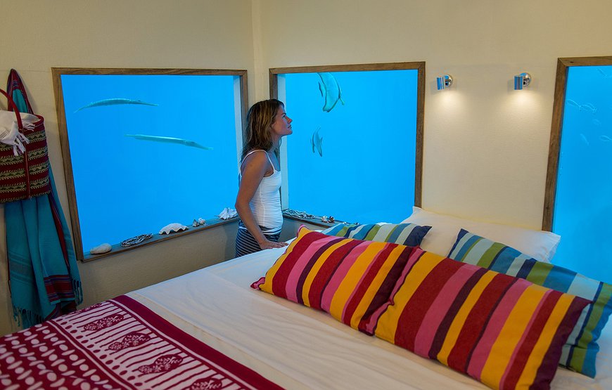 The Manta Resort - Sleep With the Fishes Inside Tanzania's Extraordinary Underwater Hotel Room