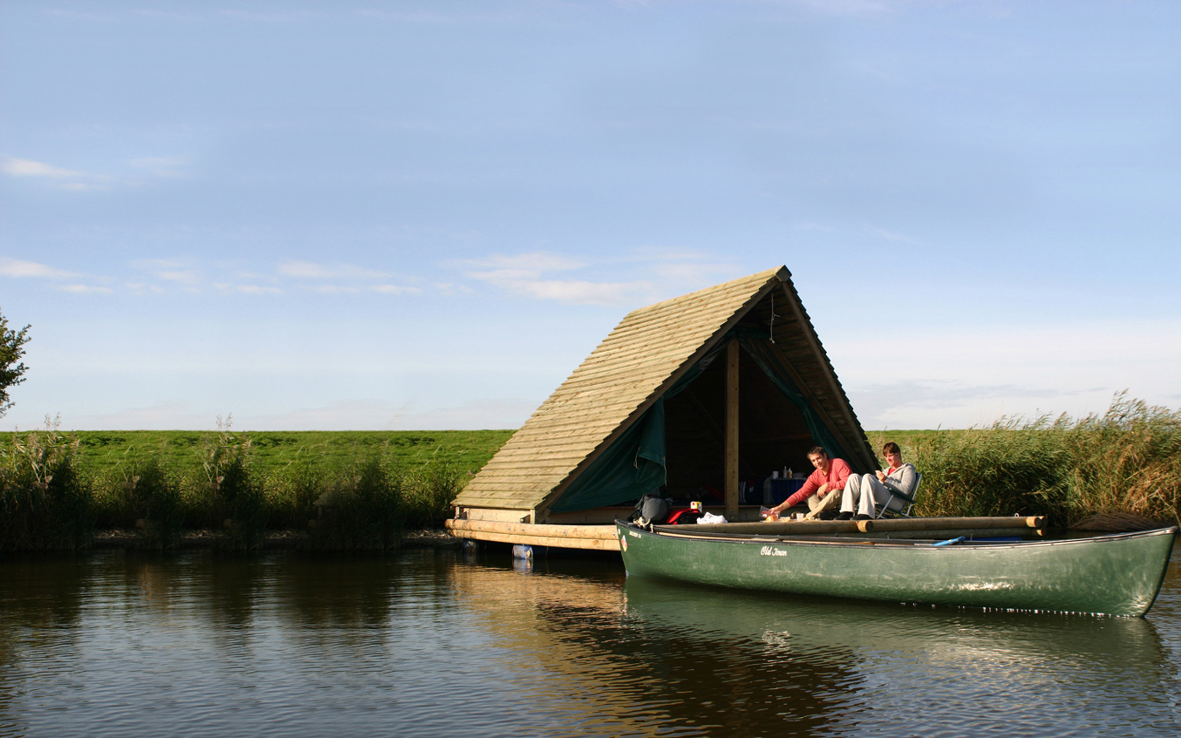 Camping Raft - The Dutch Waterways