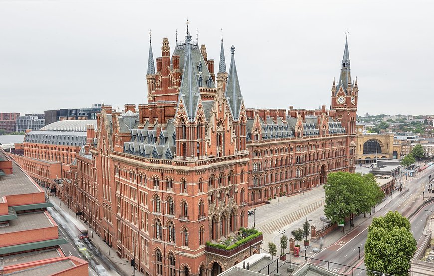 St. Pancras Renaissance Hotel London - The Poshest Train Station Hotel in the World