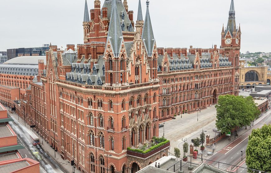 St. Pancras Renaissance Hotel London - The Poshest Train Station Hotel in the World