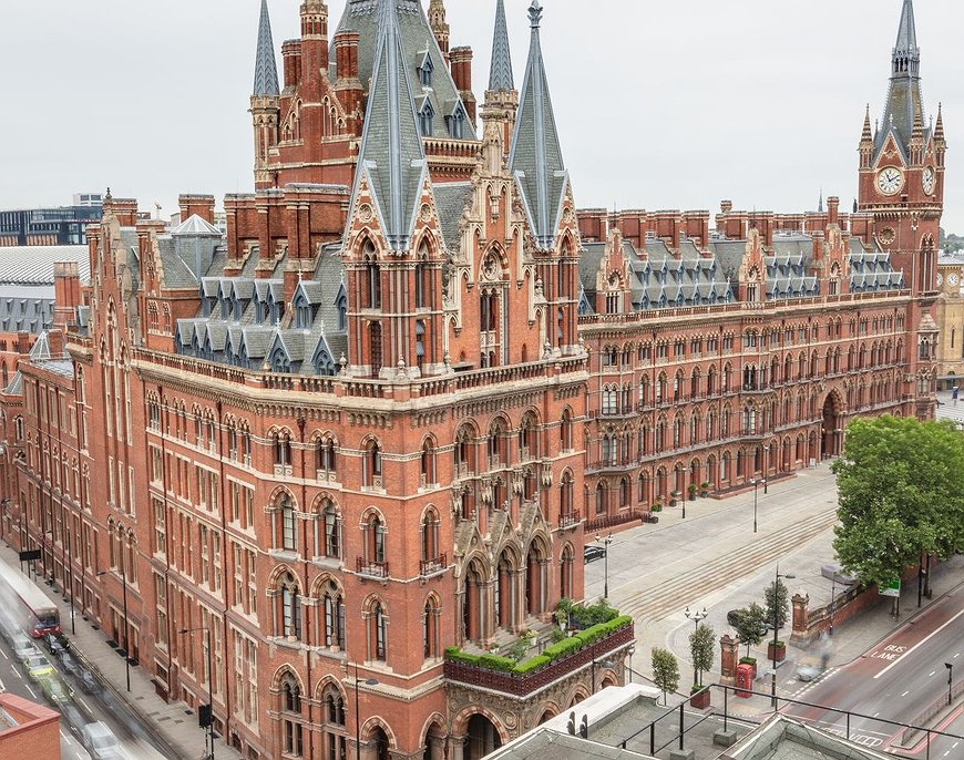 St. Pancras Renaissance Hotel London - The Poshest Train Station Hotel in the World