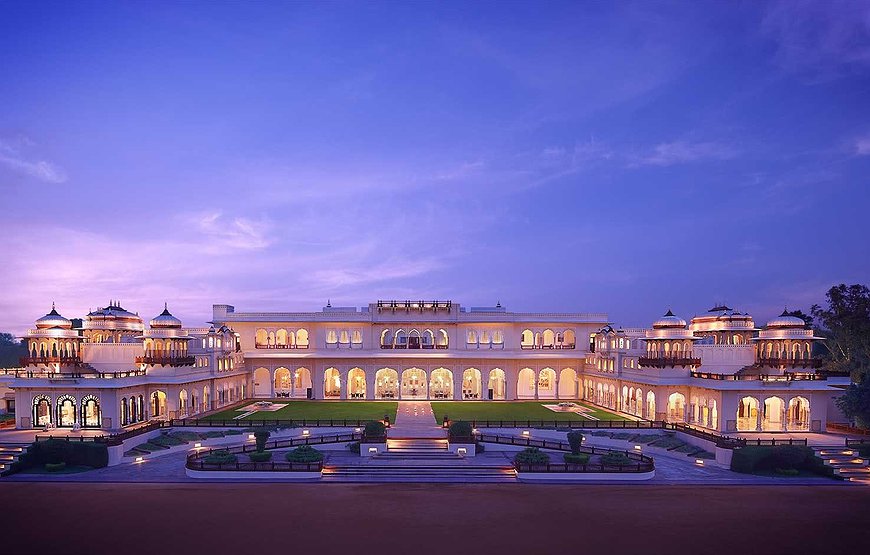 Rambagh Palace - Maharaja's Former Residency In The Capital Of Rajasthan