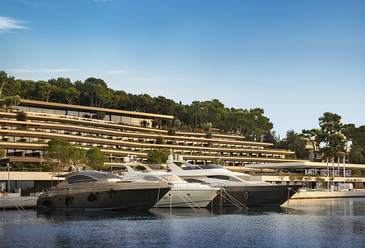 Grand Park Hotel Rovinj Yachts & Cascading Architecture