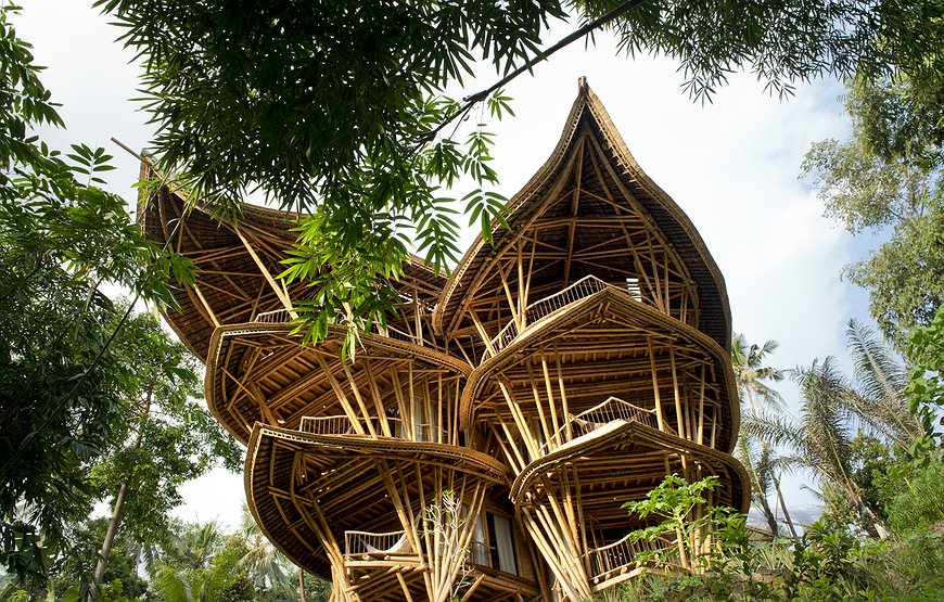 Green Village Bali - Giant Bamboo Houses