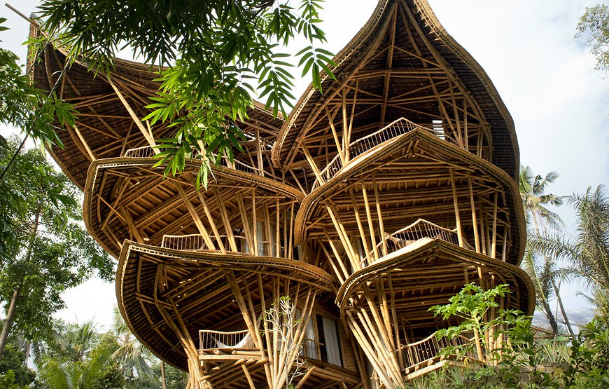 Green Village Bali - Giant Bamboo Houses