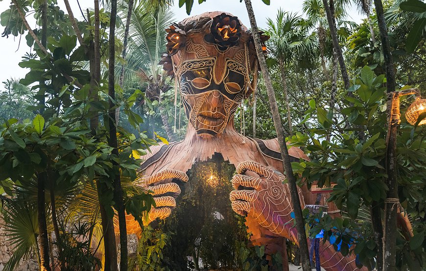 Ahau Tulum - Mystical Statues & Beachfront Cabanas