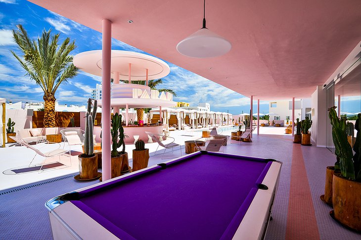 Paradiso Ibiza Art Hotel Billiard by the Pool