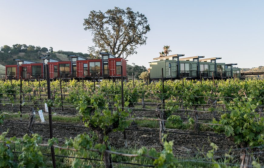 Geneseo Inn - Shipping Containers Turned Into Unique Wine Country Cabins