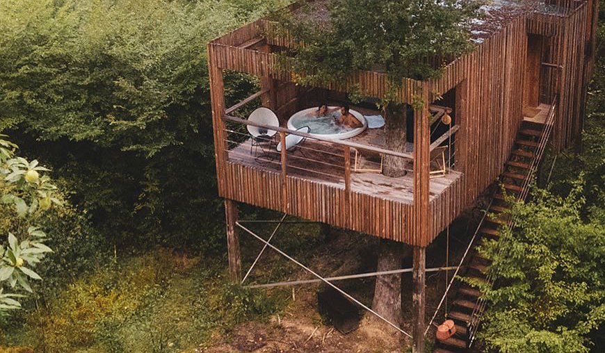 Loire Valley Lodges - Art-Infused Boutique Treehouse Resort