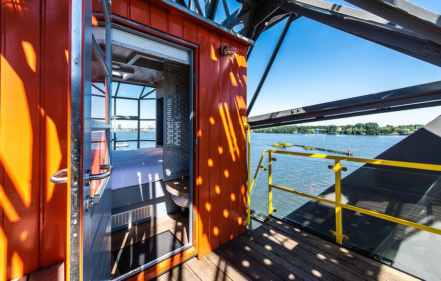 Numa Amsterdam The Crane - Amsterdam's Converted Harbor Crane Offers a Room with a View