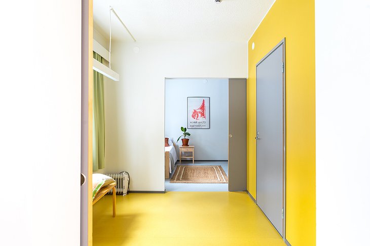 Paimio Sanatorium Functionalist Room With Bright Colors