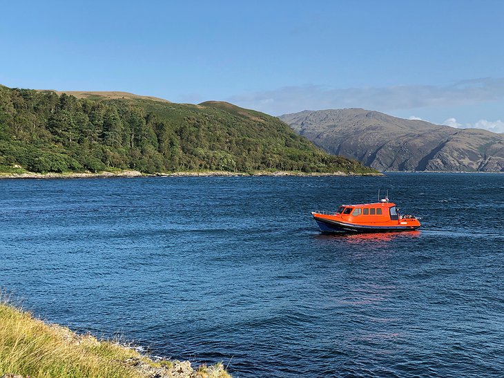 Glenapp Castle - Boat