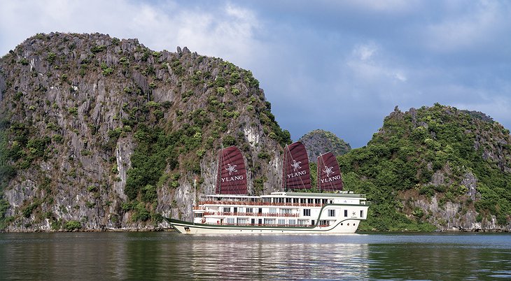 Heritage Line Ylang Ship With Big Masts