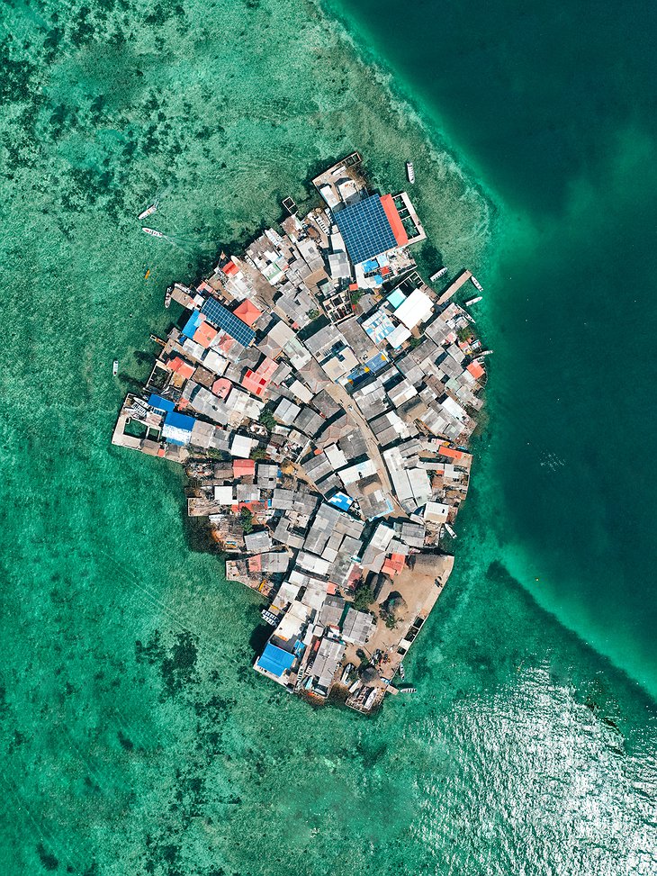 The World's Most Densely Populated Island - Santa Cruz Del Islote