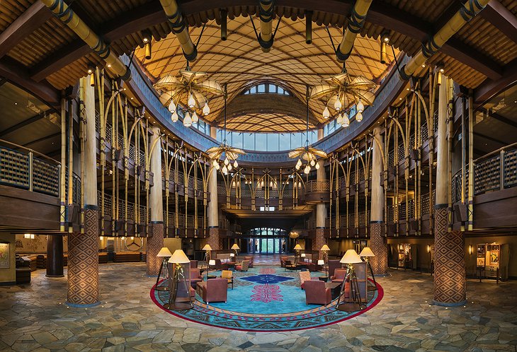 Disney Explorers Lodge Lobby