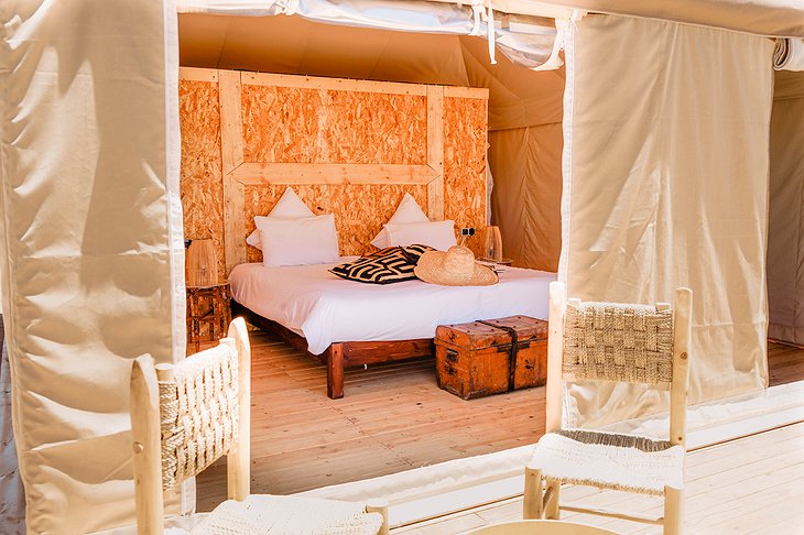 Inara Camp Discovery Tent Bedroom