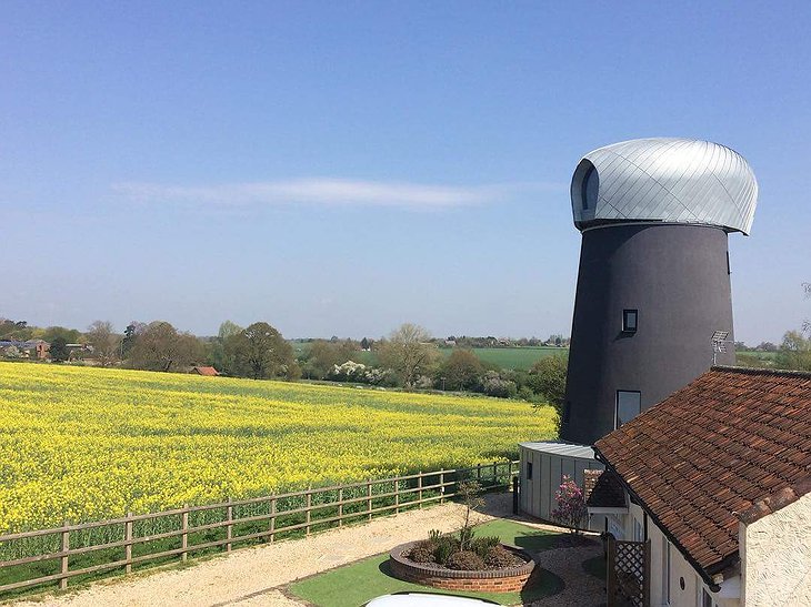 The Windmill Suffolk and Open Fields