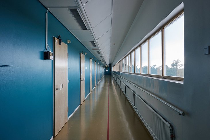 Paimio Sanatorium Corridor
