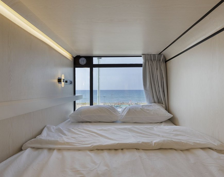 The O Pod Hotel - Sea View Capsule Hotel In Tel Aviv