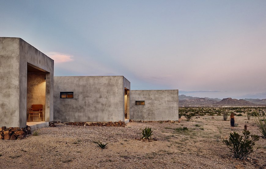 Willow House - The Beauty Of Concrete In Texas' Desert