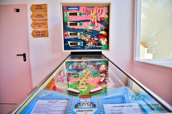 Paradiso Ibiza Art Hotel Pinball Retro Game