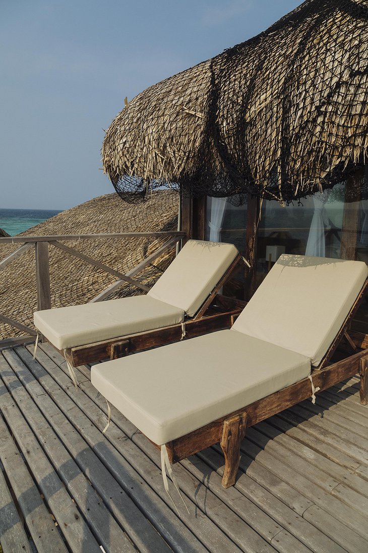 Isla Kalua Ocean Villa Balcony Sun Loungers