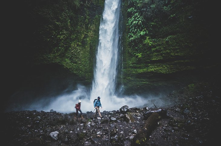 Vicente Pérez Rosales National Park Waterfall