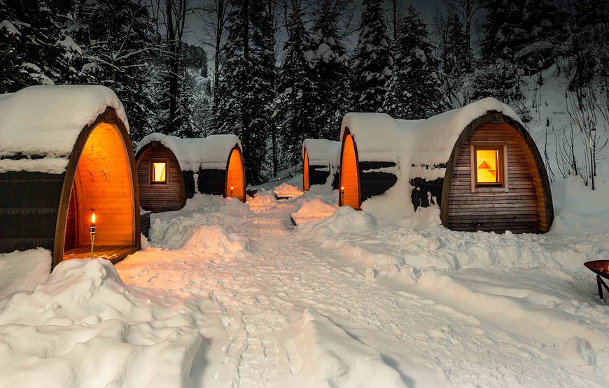 PODhouse - Wooden Huts In The Foothills Of The Alps