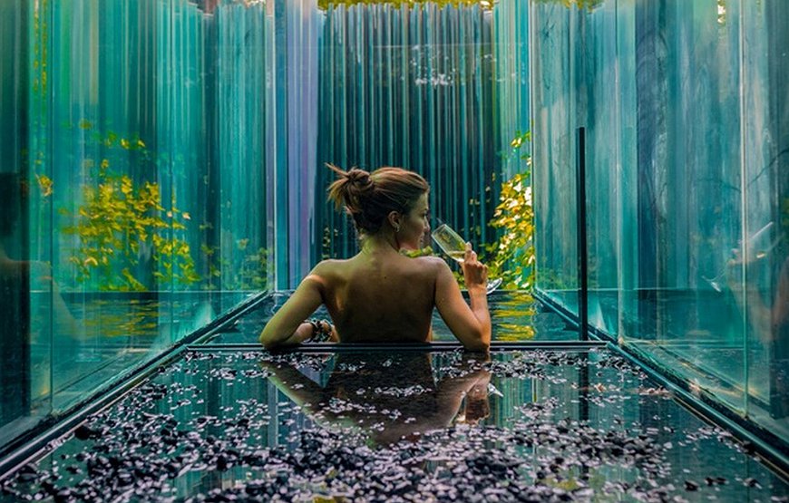 Les Cols Pavellons - Spectacular All-Glass Suites With Private Onsen Baths