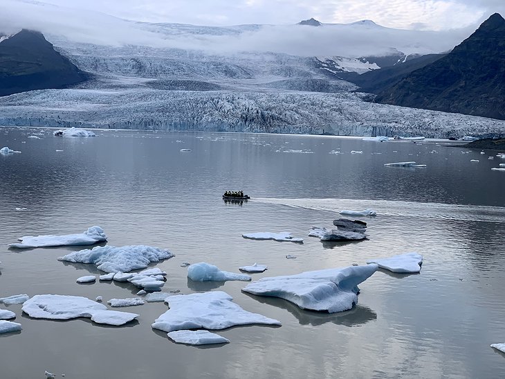 Fjallsarlon Glacier Lagoon Boat Transport